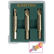 Набор экстракторов Kraftool 26770-H3 для выкручивания крепежа, 3 шт